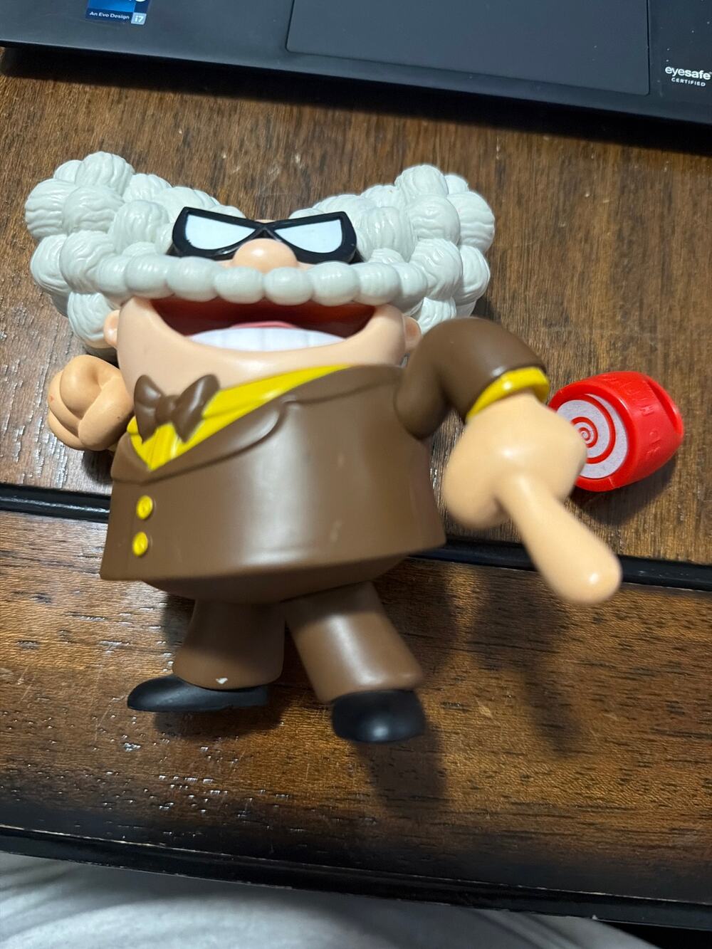 Capitan Underpants JustPlay Professor Poopypants and Hypno Ring